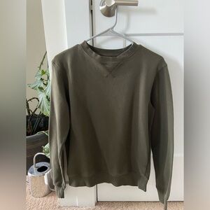 Primark olive green sweatshirt